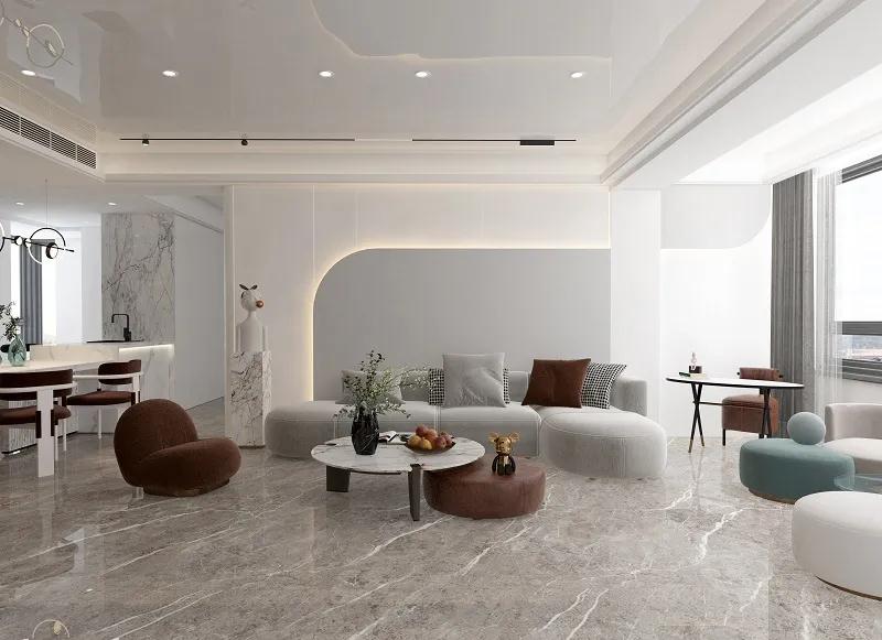 布兰顿大理石瓷砖空间效果 布兰顿大理石瓷砖空间效果