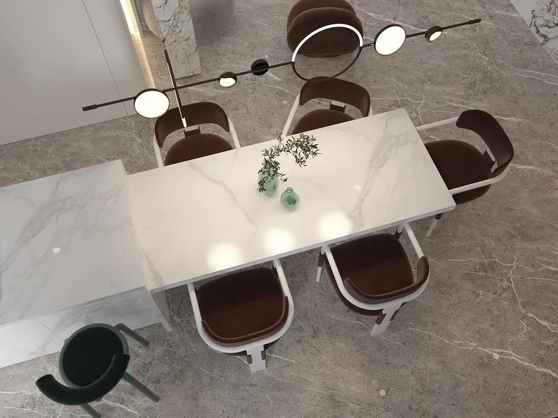 布兰顿大理石瓷砖空间效果 布兰顿大理石瓷砖空间效果