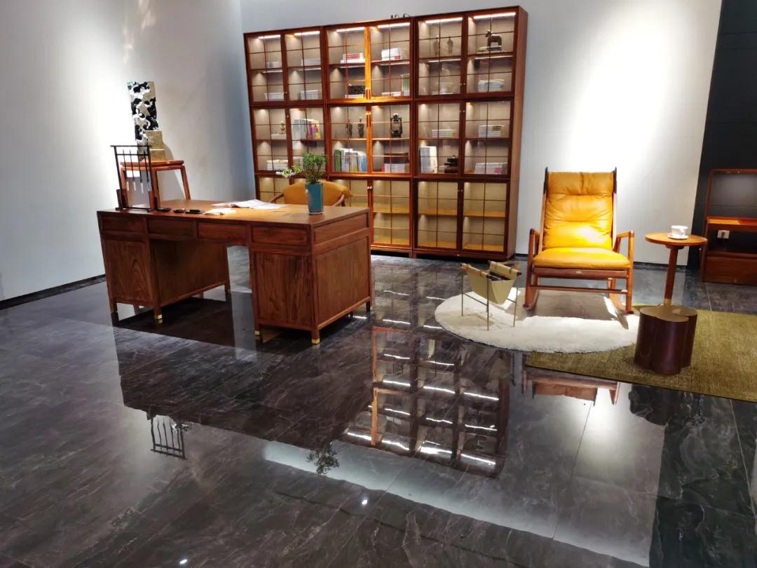 布兰顿大理石瓷砖空间效果