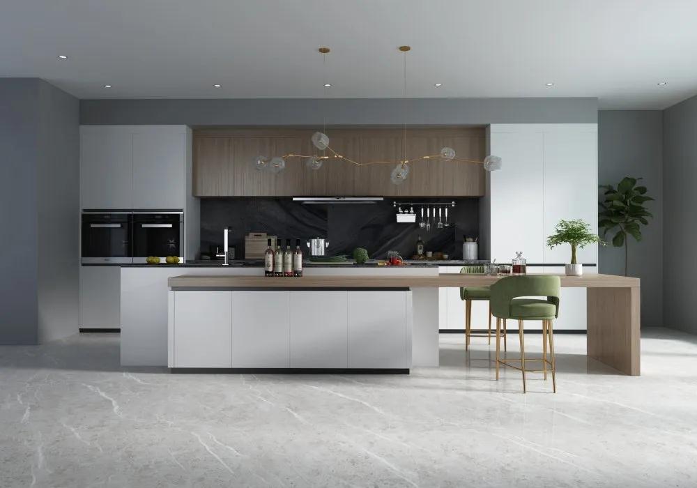 布兰顿大理石瓷砖空间效果